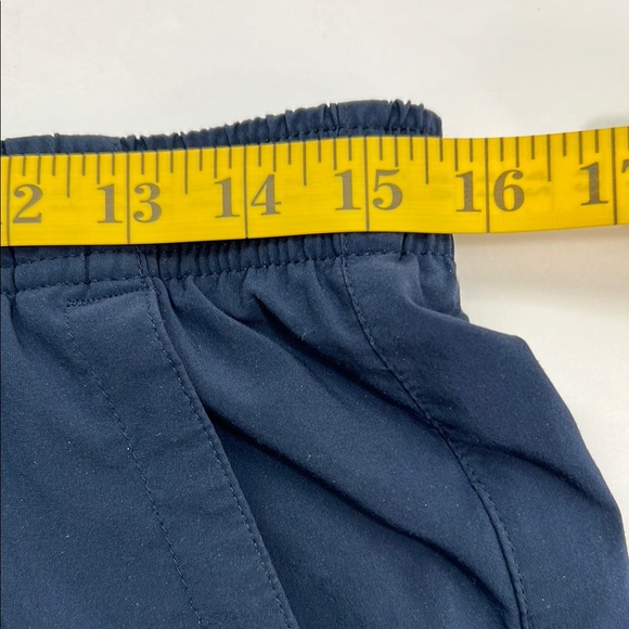 Nike Navy Blue Athletic Shorts zipper pockets L - Picture 4 of 9